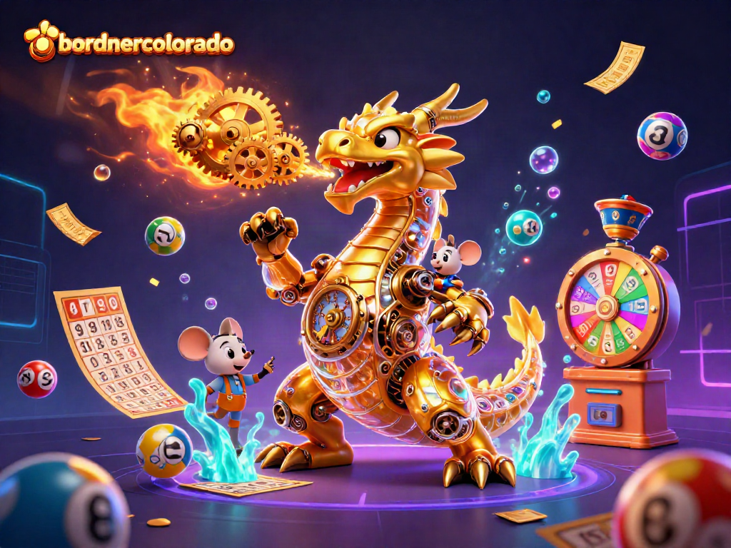 Play exciting games at bordnercolorado casino with vibrant lottery elements and dynamic visuals.