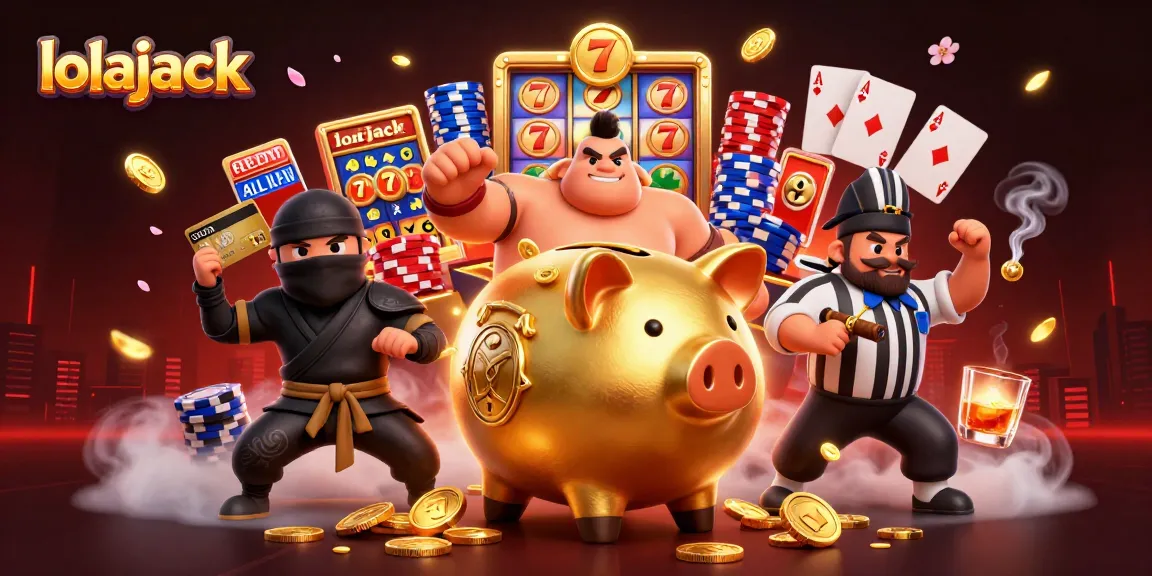 Experience the excitement at lolajack Casino with vibrant slot reels, enchanting characters, and dynamic action!