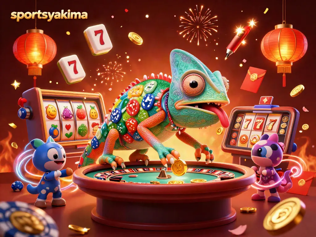 Engage in thrilling gameplay at sportsyakima with 3D colorful casino elements and dynamic characters.
