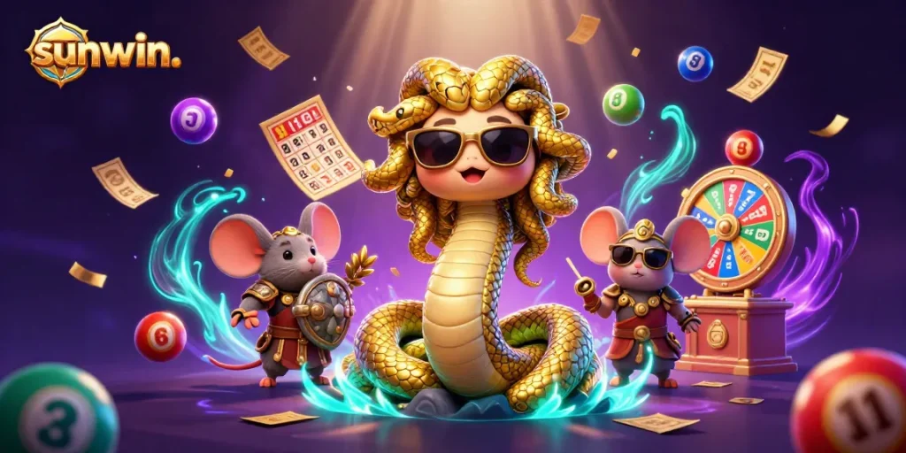 Experience thrilling gameplay with sunwin. in a vibrant 3D casino world filled with dynamic lottery elements.